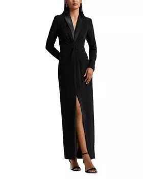 Платье в стиле смокинга Lauren Ralph Lauren, черный