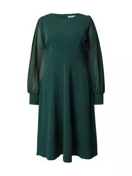 Платье WAL G., темно-зеленый