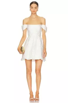 Платье валентина Amanda Uprichard, белый