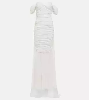 Платье Walter с открытыми плечами Norma Kamali, Snow White