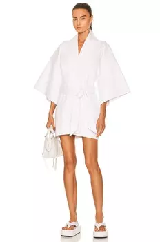 Платье Wardrobe.Nyc Kimono, белый