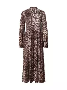 Платье Warehouse, бежевый