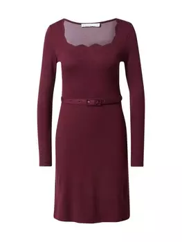 Платье Warehouse, бордовый