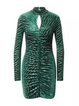 Платье Warehouse, изумрудный