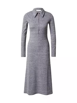 Платье Warehouse, пестрый серый