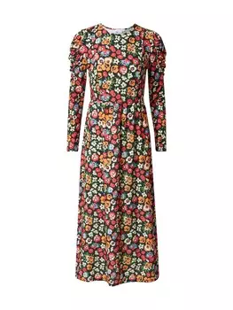 Платье Warehouse, разноцветный