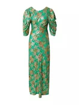 Платье Warehouse, светло-зеленый