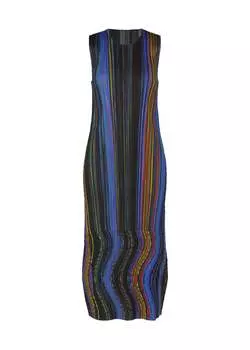 Платье warp Pleats Please Issey Miyake, черный
