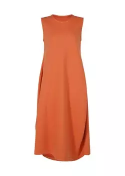 Платье wavy line Haat, оранжевый