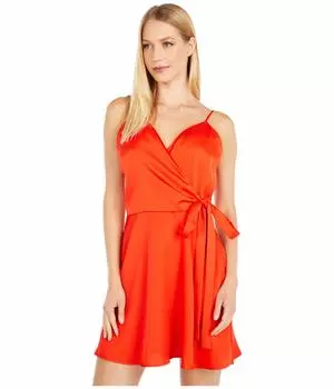 Платье WAYF, Amery Faux Wrap Mini Dress