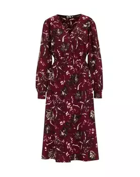 Платье WE Fashion Dress, бордовый