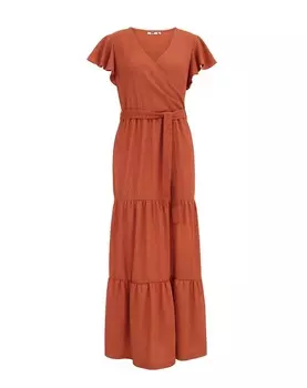 Платье WE Fashion Dress, коричневый