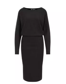 Платье WE Fashion Knitted dress, темно-серый