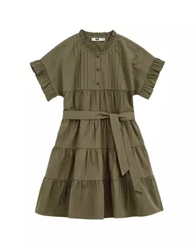 Платье WE Fashion, оливковый