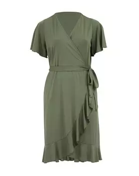 Платье WE Fashion, оливковый