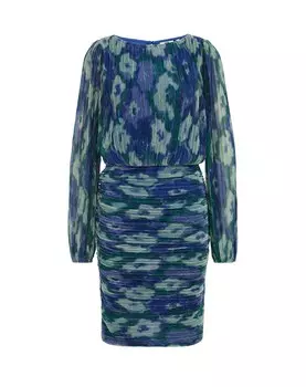 Платье We Fashion, синий кобальт