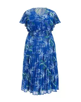 Платье We Fashion, синий кобальт