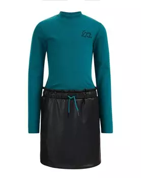 Платье We Fashion, синий кобальт/черный