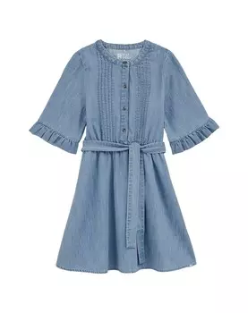 Платье WE Fashion, светло-синий