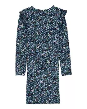 Платье WE Fashion, темно-синий