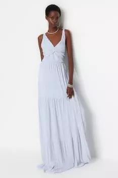 Платье вечернее Trendyol с серебряной подкладкой