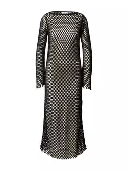 Платье WEEKDAY, черный