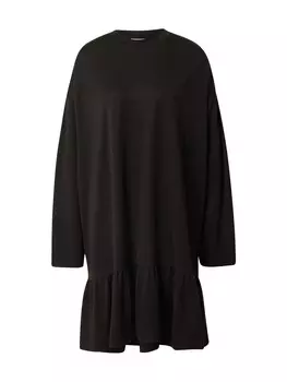 Платье WEEKDAY Erina, черный