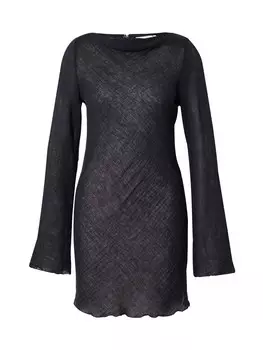 Платье WEEKDAY Ginko, черный