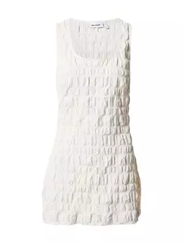 Платье Weekday NEAT, белый