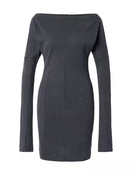 Платье WEEKDAY Robin, пятнистый черный