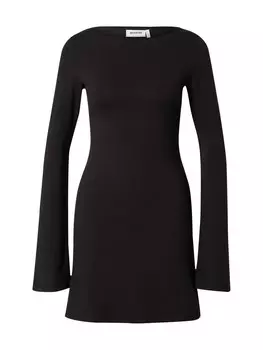 Платье WEEKDAY Serena, черный