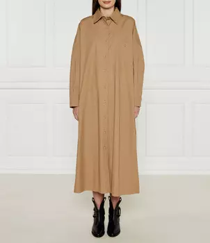 Платье Weekend MaxMara, бежевый