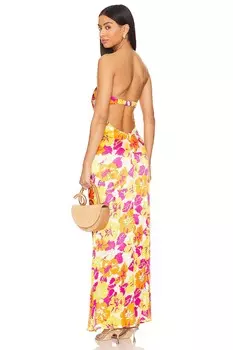 Платье «весна в любви» Lspace, мультиколор