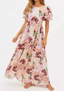 Платье Weston в цвете Desert Succulent Beach Riot