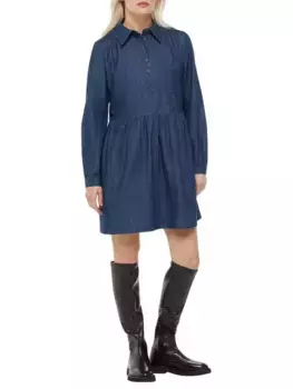 Платье Whistles Petite Winnie Chambray Denim