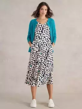 Платье White Stuff Madeline Jersey, темно-синий