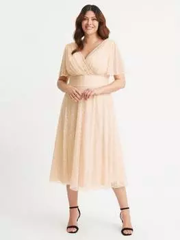 Платье виктории добби Scarlett & Jo, кремовый