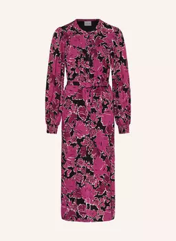 Платье willa из блестящей пряжи FABIENNE CHAPOT, фуксия/черный/белый