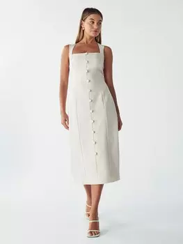 Платье Willa Jessika, экрю