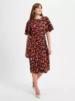 Платье вилуси лура Vila, бордовый