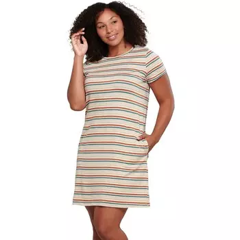 Платье windmere ii с короткими рукавами Toad&Co, мультиколор