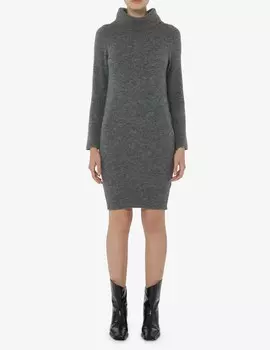Платье-водолазка Rinascente, серый