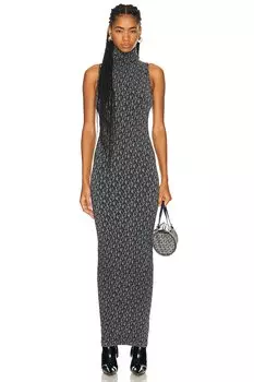 Платье Wolford Cotton Letter, цвет Black & Ash