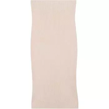 Платье вязаное Burberry светло-коричневый