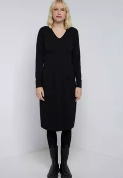 Платье вязаное Gina, черный