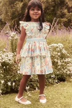 Платье выпускного вечера с бантом от Megan Laura Ashley, белый