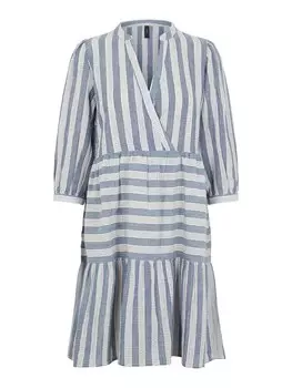 Платье Y.A.S CARBI, пыльный синий