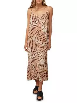 Платье Ярусное Rails Jennica с тигровым принтом, bengal