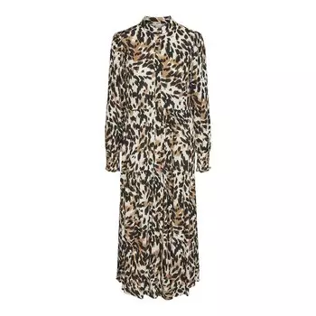 Платье Yas Alira Long Sleeve Long, Разноцветный