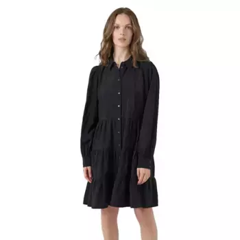 Платье Yas Pala long sleeve short, черный